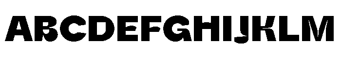 UT Ogea Display Regular Font UPPERCASE
