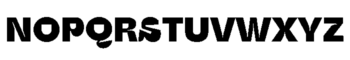 UT Ogea Display Regular Font UPPERCASE