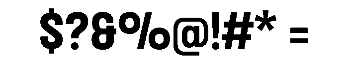 UT ROCKGYM Font OTHER CHARS