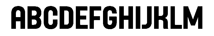UT ROCKGYM Font UPPERCASE