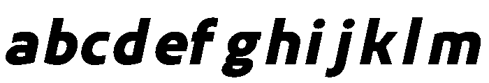 UT Rankberg Black Italic FONT