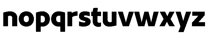 UT Rankberg Black Font LOWERCASE