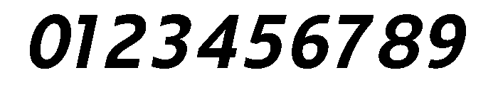 UT Rankberg Bold Italic Font OTHER CHARS