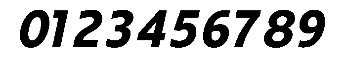 UT Rankberg Extra Bold Italic Font OTHER CHARS