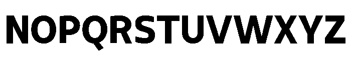 UT Rankberg Extra Bold Font UPPERCASE