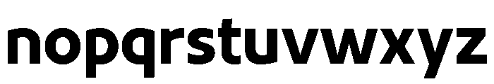 UT Rankberg Extra Bold Font LOWERCASE