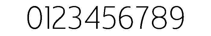UT Rankberg Extra Light Font OTHER CHARS