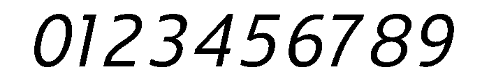 UT Rankberg Italic Font OTHER CHARS