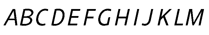 UT Rankberg Italic Font UPPERCASE