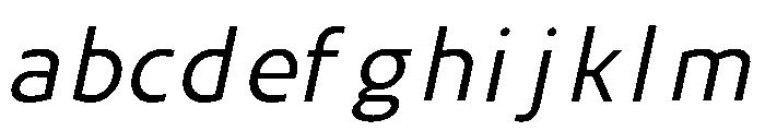 UT Rankberg Italic FONT