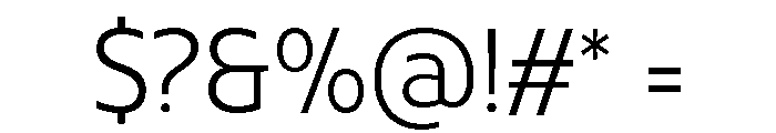 UT Rankberg Light Font OTHER CHARS
