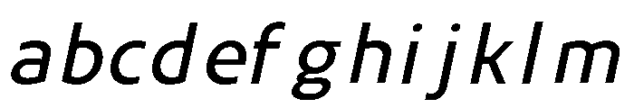UT Rankberg Medium Italic FONT