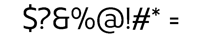 UT Rankberg Font OTHER CHARS