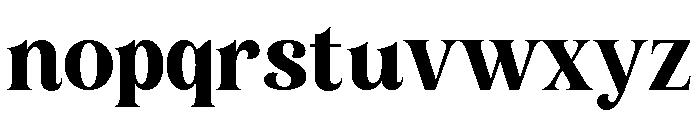 UT Roamilla Font LOWERCASE