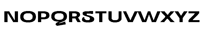 UT Satreco Regular Font UPPERCASE
