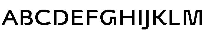 UT Solah Sans Regular Font UPPERCASE
