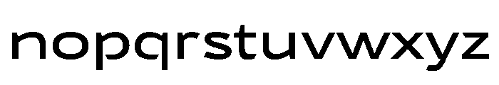 UT Solah Sans Regular Font LOWERCASE