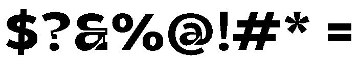 UT Wismenta Regular Font OTHER CHARS
