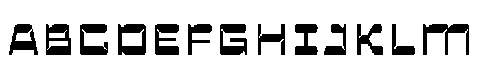UT Xinka Regular Font UPPERCASE