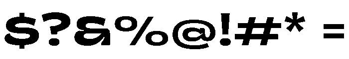 UT Zinga Regular Font OTHER CHARS