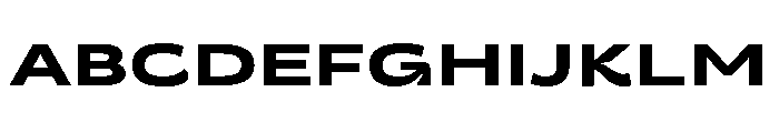 UT Zinga Regular Font UPPERCASE