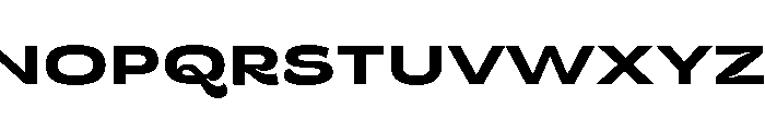 UT Zinga Regular Font UPPERCASE