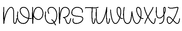 Utopia Font UPPERCASE