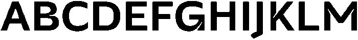 UT Aroge Regular otf (400) Font UPPERCASE