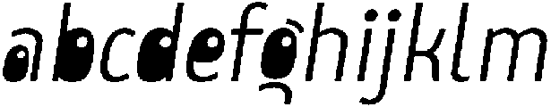 UT Ayonah Oblique otf (400) FONT