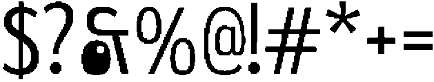 UT Ayonah Regular otf (400) Font OTHER CHARS