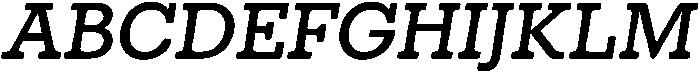 UT Cazgo Oblique otf (400) Font UPPERCASE