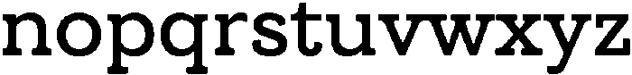 UT Cazgo Regular otf (400) Font LOWERCASE