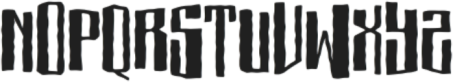 UT Disseny Distort Regular otf (400) Font LOWERCASE