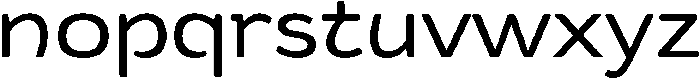 UT Forgiva Regular otf (400) Font LOWERCASE