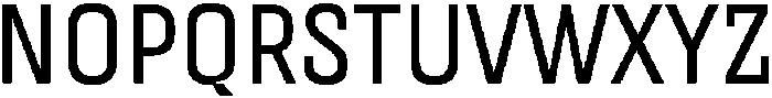 UT Garoga Regular otf (400) Font UPPERCASE