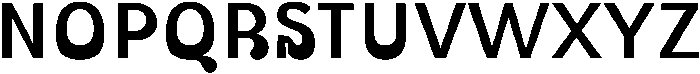 UT Gogras Regular otf (400) Font UPPERCASE