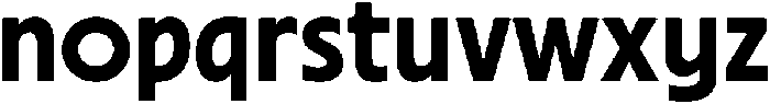 UT Insiga Regular otf (400) Font LOWERCASE