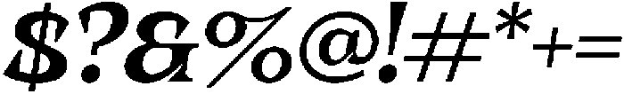UT Khamun Oblique otf (400) Font OTHER CHARS