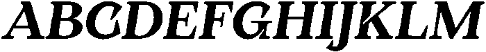 UT Khamun Oblique otf (400) Font UPPERCASE