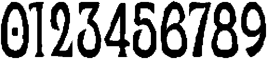 UT Matemija Distort otf (400) Font OTHER CHARS