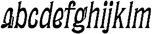 UT Matemija Oblique otf (400) FONT