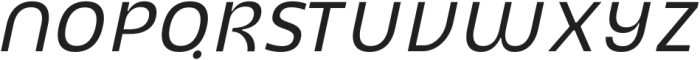 UT Montage Italic otf (400) Font UPPERCASE
