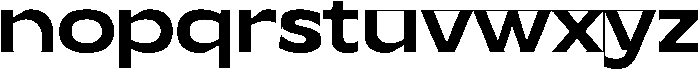 UT Noxdev Close otf (400) Font LOWERCASE