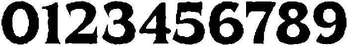 UT Qlared Distort otf (400) Font OTHER CHARS