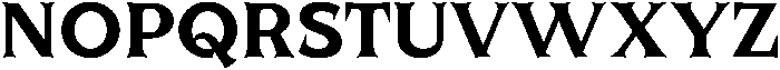 UT Qlared Regular otf (400) Font UPPERCASE