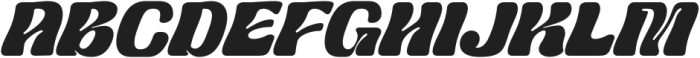 UT Rachoe Regular otf (400) Font UPPERCASE