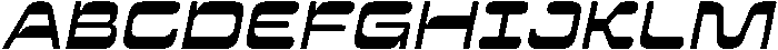UT Shrounda Oblique otf (400) Font UPPERCASE