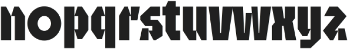 UT Sracotien Condensed ExtraBold otf (700) Font LOWERCASE