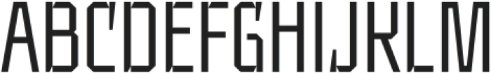 UT Sracotien Condensed Light otf (300) Font