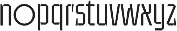 UT Sracotien Condensed Light otf (300) Font LOWERCASE